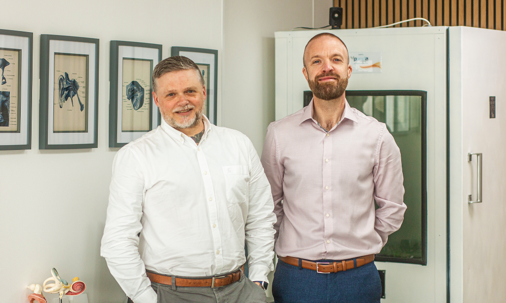 Lee Rogers and Pete Aylett | Moor Hearing | Plymouth Hearing Services | Plymouth Hearing Aids